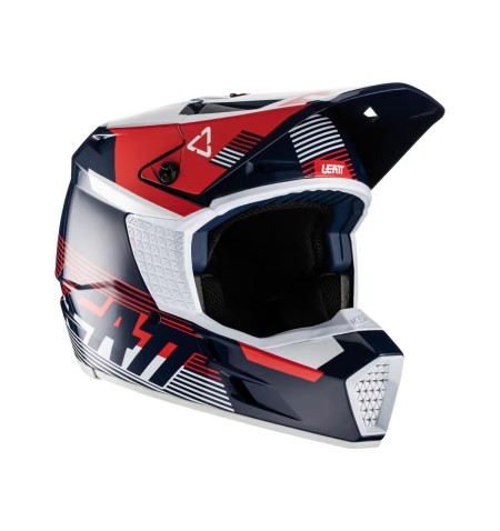 CASCO LEATT CROSS 3.5 V22 ROYAL ADULTO