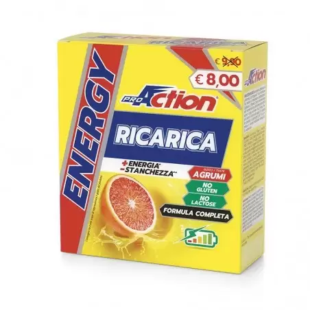 ENERGY RICARICA  PRO ACTION 10 BUSTE GUSTO AGRUMI PA0692400 1