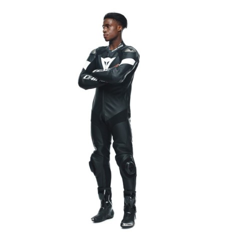 TUTA DAINESE INTERA TOSA PELLE  PERFORATA