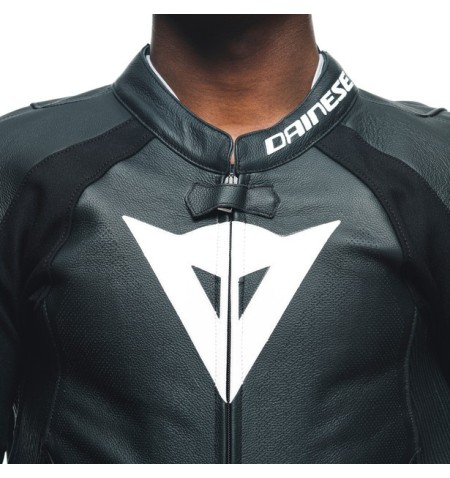 TUTA DAINESE INTERA TOSA PELLE  PERFORATA