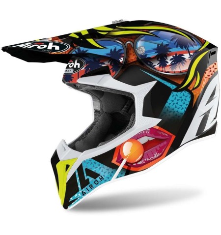 CASCO CROSS AIROH WRAAP LOLLIPOP GLOSS