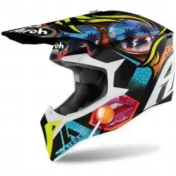 CASCO CROSS AIROH WRAAP LOLLIPOP GLOSS WRL35 1