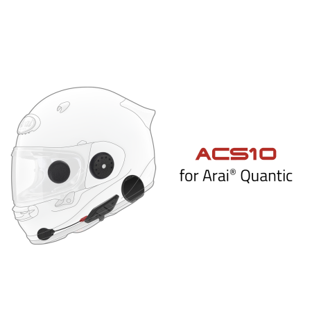 INTERFONO SENA ACS10 ARAI FULL-FACE SEACS1001 4