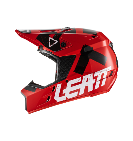 CASCO LEATT CROSS 3.5 V22 JUNIOR RED