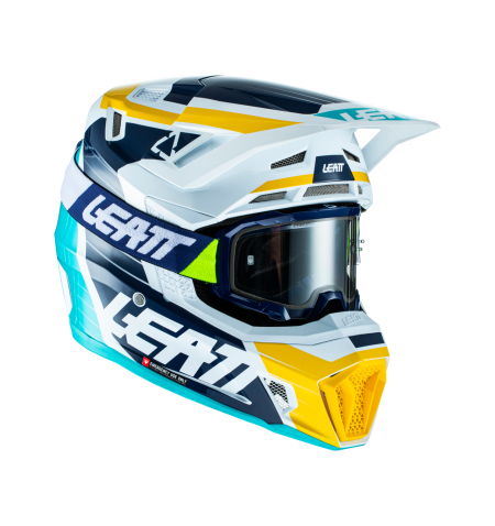 CASCO LEATT CROSS 7.5 V22 AQUA