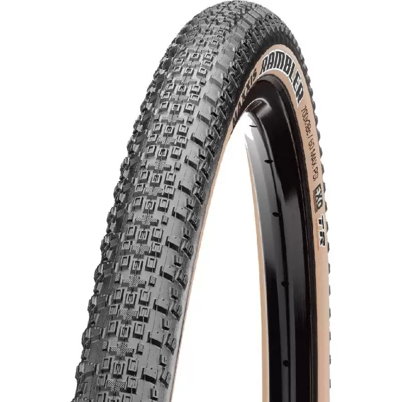 PNEUMATICO MAXXIS RAMBLER EXO TR 60TPI 700X38C PIEGHEVOLE NERO/PARA TB00333800 1