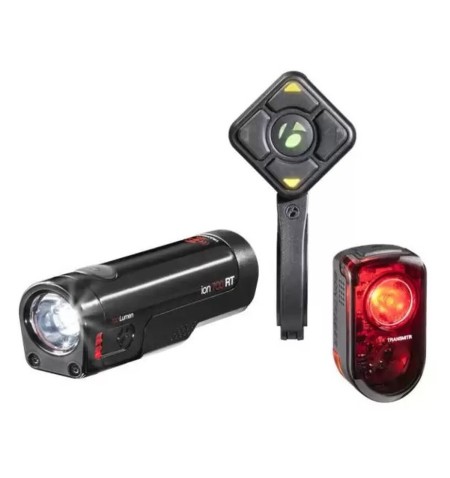 SET LUCI BICI ANTERIORE E POSTERIORE BONTRAGER CON TELECOMANDO REMOTO WIRELESS LIGHT SET RMT 14940 1