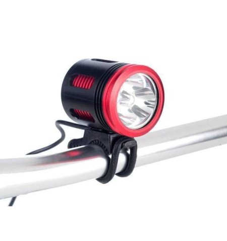 FANALE BICI ANTERIORE JY POWERFUL 3000 4LED/4FUNZIONI I9F201 3