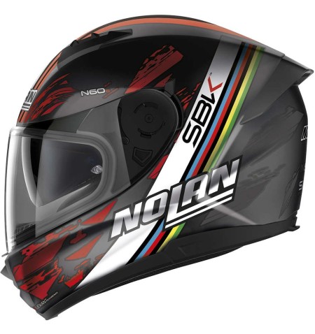 CASCO INTEGRALE NOLAN N60-6 SBK FLAT BLACK 056 N660003290567 3