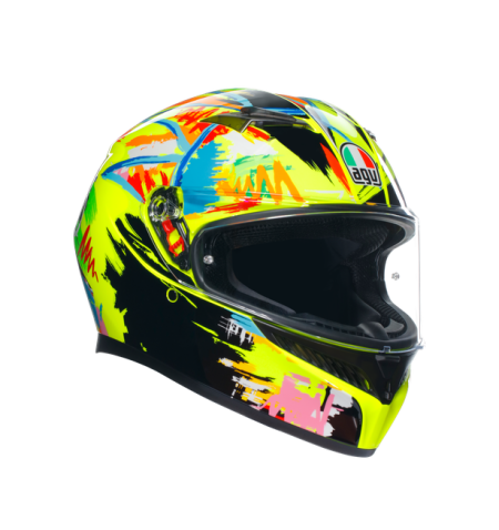 CASCO INTEGRALE AGV K-3 MPLK ROSSI WINTER TEST 2019