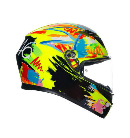 CASCO INTEGRALE AGV K-3 MPLK ROSSI WINTER TEST 2019