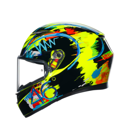 CASCO INTEGRALE AGV K-3 MPLK ROSSI WINTER TEST 2019