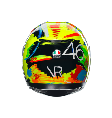 CASCO INTEGRALE AGV K-3 MPLK ROSSI WINTER TEST 2019