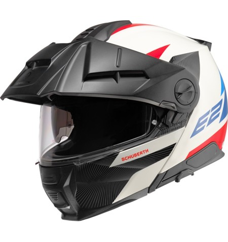 CASCO MODULARE SCHUBERTH E2 DEFENDER WHITE