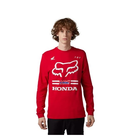 T-SHIRT PREMIUM MANICHE LUNGHE FOX X HONDA