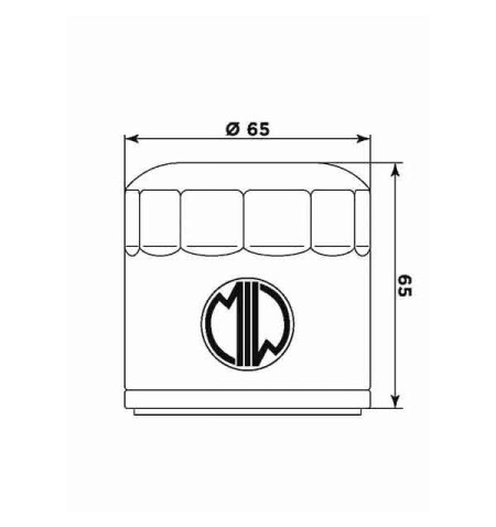 FILTRO OLIO MEIWA MV21001 - EQUIVALENTE HF-554