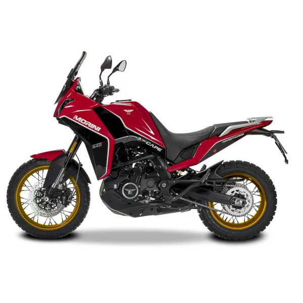 MOTO MORINI X-CAPE ROSSO LUCIDO CERCHI ORO KM 0