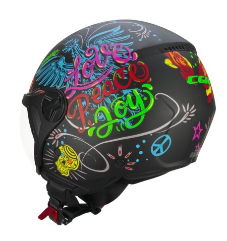 CASCO JET CGM FLO JOY VISIERA SAGOMATA