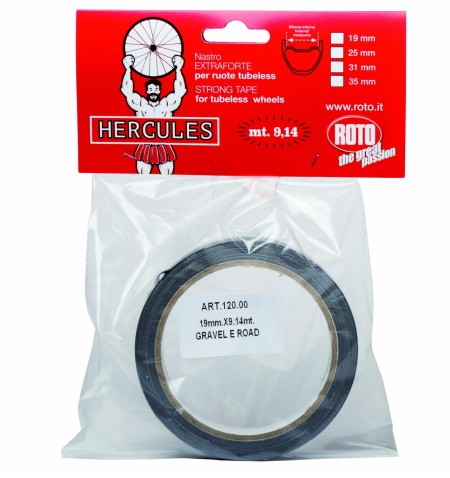 NASTRO TUBELESS HERCULES 19MMX9,14MT EXTRAFORTE