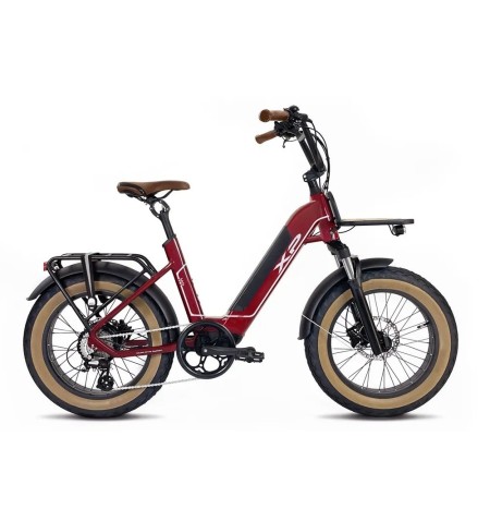 BICI E-BIKE XP KOMPACT PLUS ROSSA