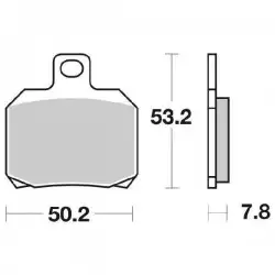 SBS 730HF MOTORCYCLE REAR...