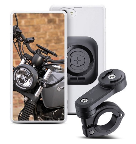 PORTACELLULARE MOTO SP CONNECT BUNDLE CON ADESIVO UNIVERSALE