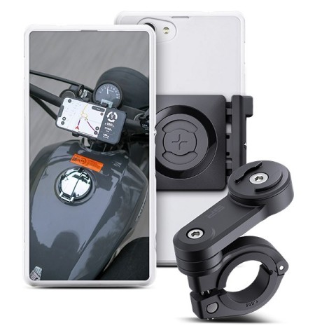 PORTACELLULARE MOTO SP CONNECT BUNDLE CON MORSETTO UNIVERSALE