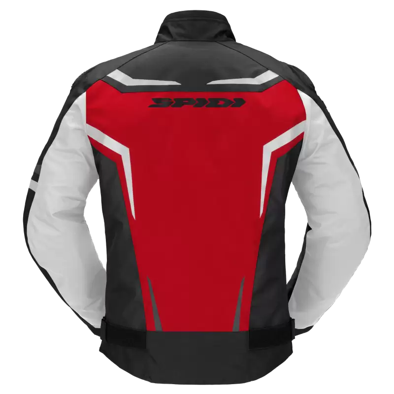 GIACCA DA MOTO UOMO IN CORDURA DAINESE RACING 3 D-DRY JACKET NERO BIANCO  ROSSO