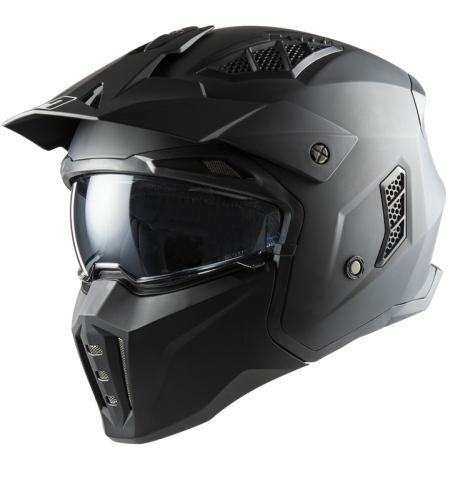 CASCO MPH HARRIER MATT BLACK H6HA101 1