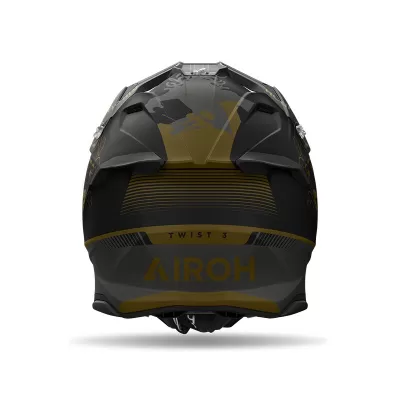 CASCO CROSS AIROH TWIST 3 TITAN MATT