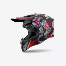 AIROH WRAAAP CYBER CROSS HELM