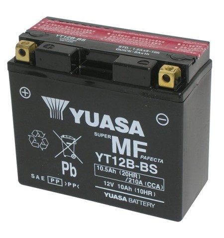 BATTERIA YUASA YT12B-BS 12V - 10AH SIGILLATA