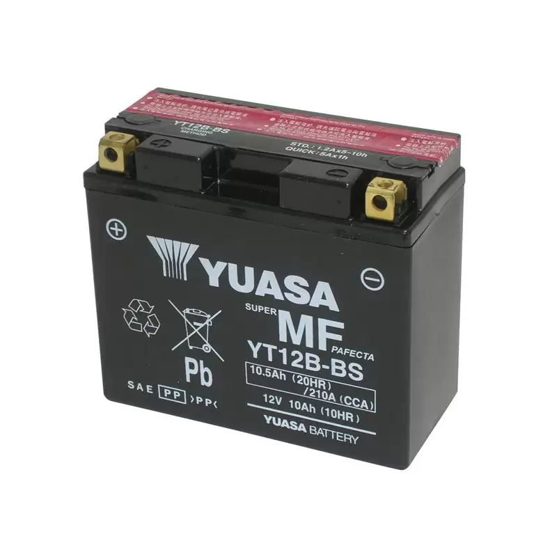 YUASA YT12B-BS 12 V – 10 Ah...