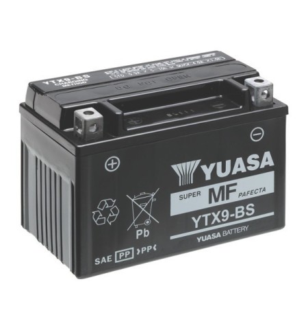 BATTERIA YUASA YTX9-BS 12V 8Ah SIGILLATA