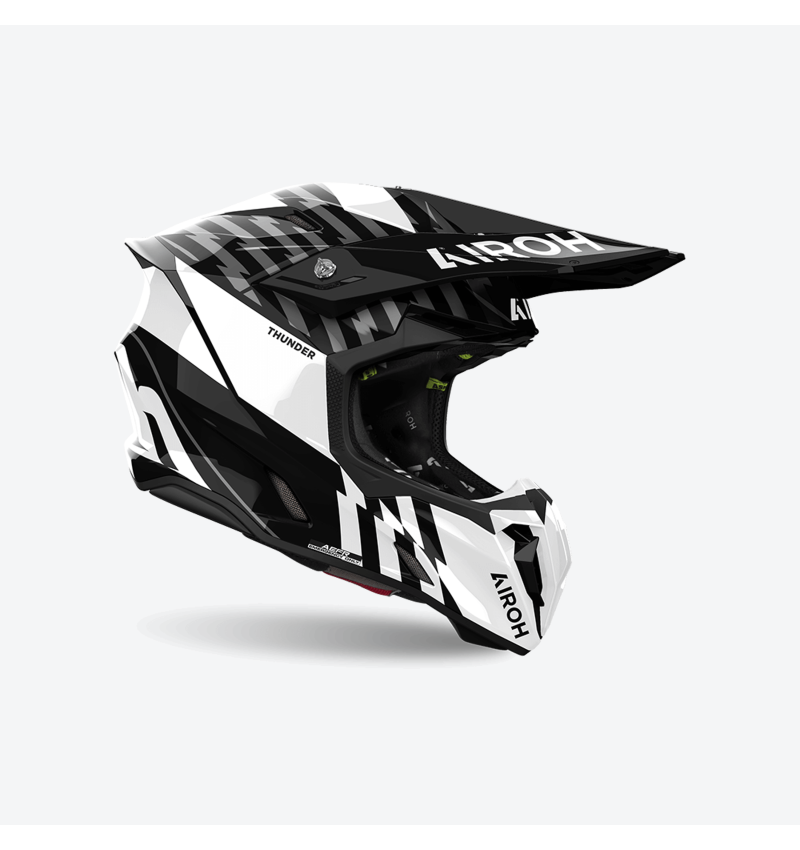 CASCO CROSS AIROH TWIST 3 THUNDER