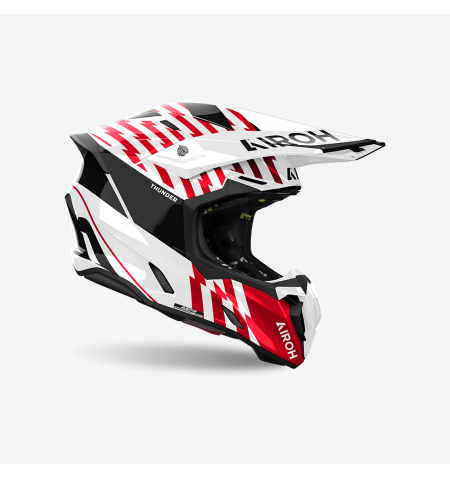 CASCO CROSS AIROH TWIST 3 THUNDER