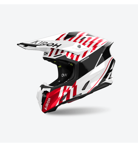 CASCO CROSS AIROH TWIST 3 THUNDER