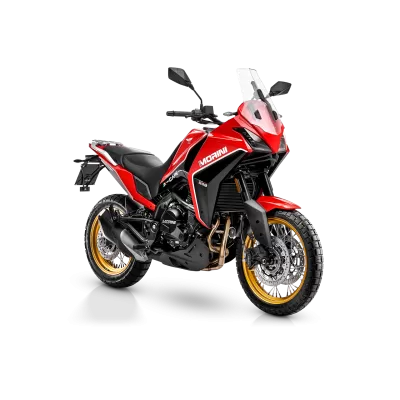 MOTO MORINI X-CAPE ROSSO LUCIDO CERCHI ORO KM 0