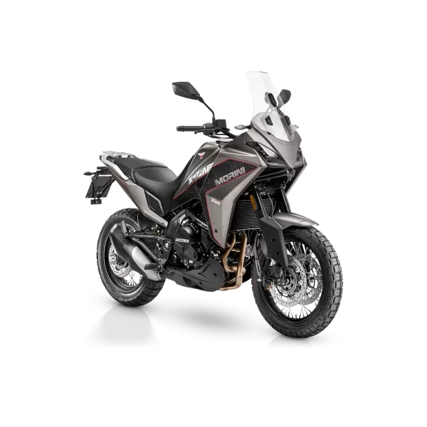 MOTO MORINI X-CAPE GRIGIO OPACO CERCHI A RAGGI KM 0