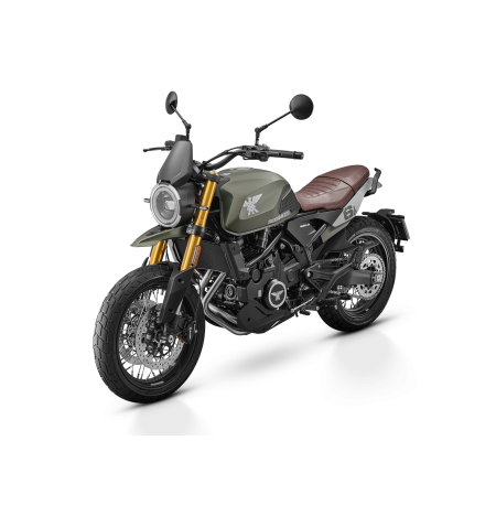 MOTO MORINI SEIEMMEZZO SCR VERDE CERCHI A RAGGI 612SCR 3