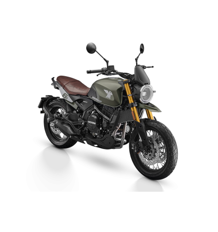 MOTO MORINI SEIEMMEZZO SCR VERDE CERCHI A RAGGI 612SCR 5