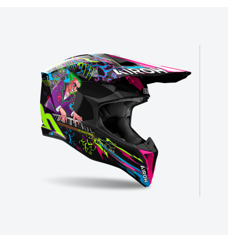 CASCO CROSS AIROH WRAAAP MUSIC GLOSS