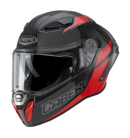 CASCO INTEGRALE CABERG DRIFT EVO II CARBON NOVA RED