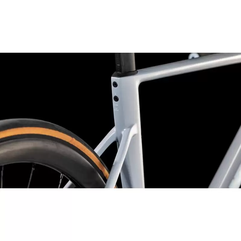 BICI STRADA CUBE LITENING AIR C:68X PRO TG.52 FOGGREY'N'WHITE 828100 4