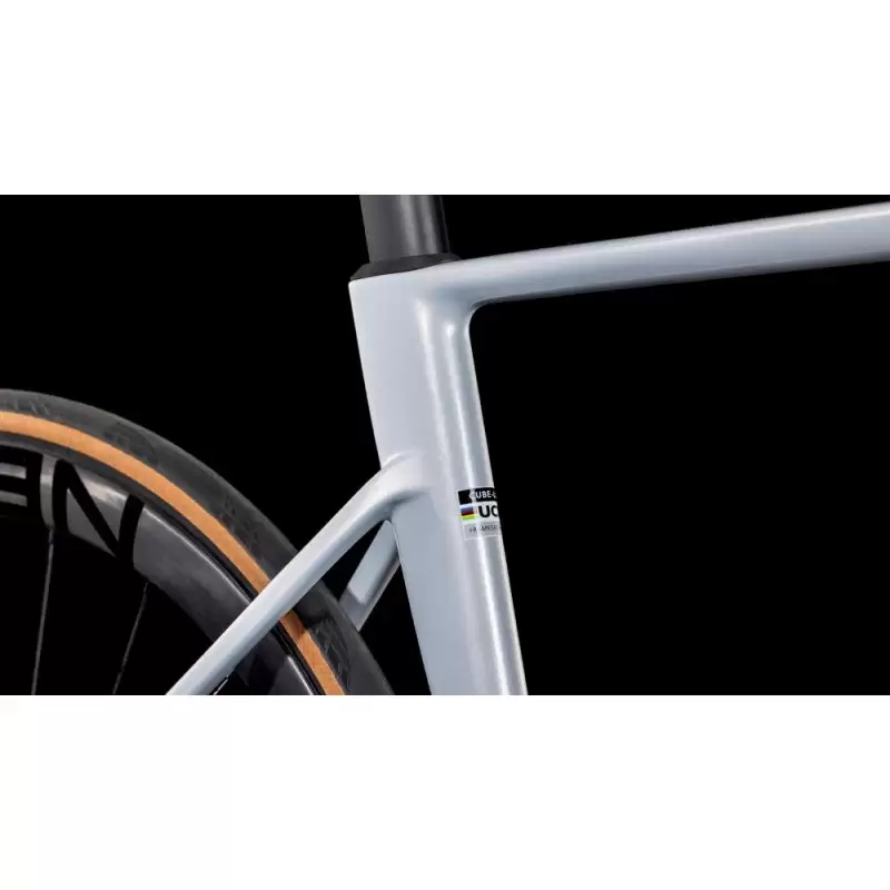 BICI STRADA CUBE LITENING AIR C:68X PRO TG.52 FOGGREY'N'WHITE 828100 5