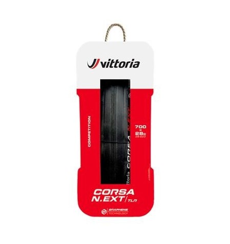 PNEUMATICO VITTORIA CORSA N.EXT/TUBE TYPE 700X26C FULL BLACK 11A00393 2