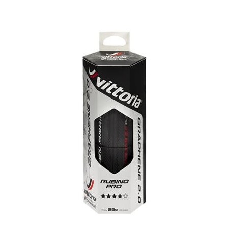 PNEUMATICO VITTORIA RUBINO PRO IV TUBE TYPE 700X28C FULL BLACK 11A00142 3