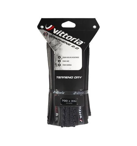 PNEUMATICO VITTORIA TERRENO DRY GRAVEL 700X38C TAN/BLACK