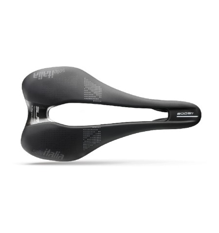 SELLA BICI SELLE ITALIA SLR BOOST SUPERFLOW TM S TEL. IN MANGANESE SOFT-TEK NERA