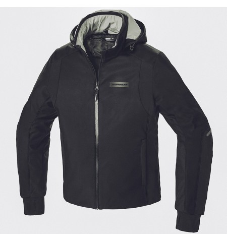 GIACCA MOTO SPIDI HOODIE ARMOR H2OUT